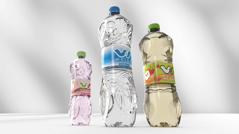 Sidel introduces Nitro Square bottle for nitrogen-dosed water