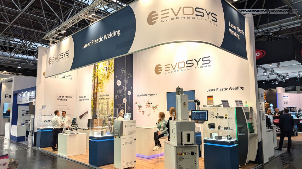 Evosys presented laser plastic welding advances at K 2025