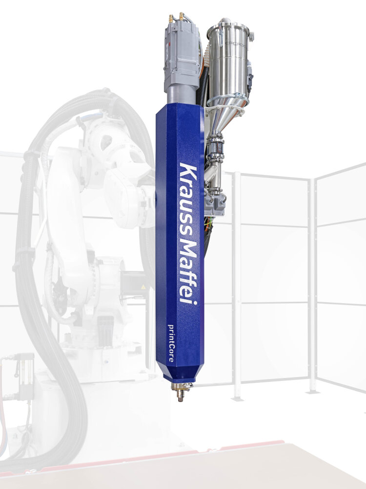 printCore - Extruder for industrial additive manufacturing