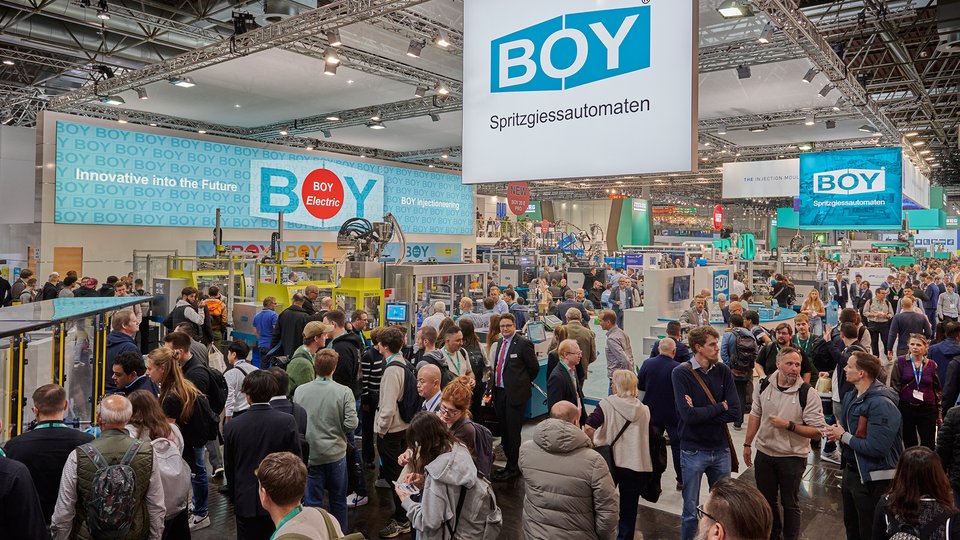 Successful trade fair appearance: BOY impresses at K 2025 in Düsseldorf