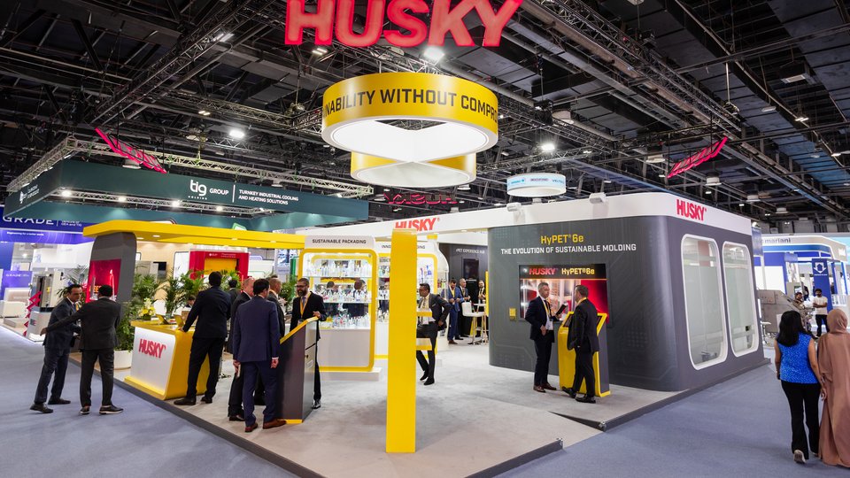 Husky showcases PET packaging systems at Gulfood 2025