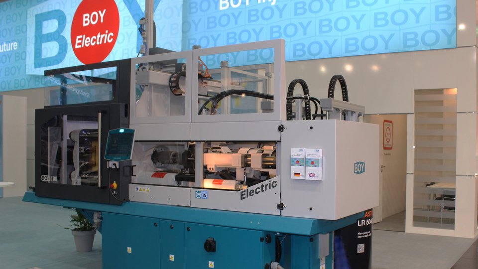 BOY showcases LSR injection moulding at Plastindia 2026