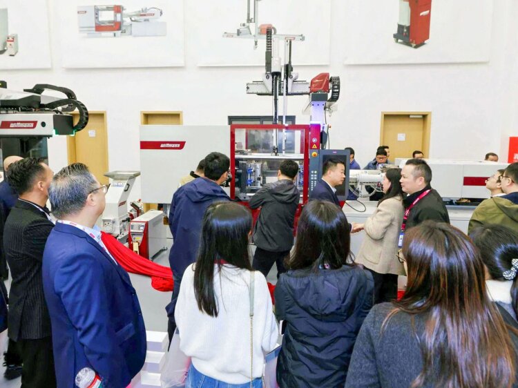Wittmann's new technical center in Kunshan, China, offers plenty of space for customer trials and joint development work.