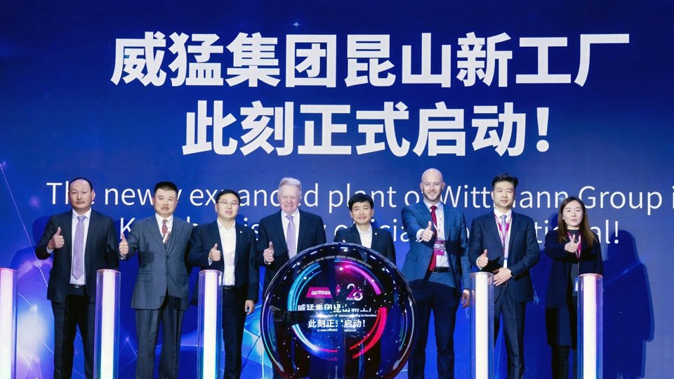 Wittmann doubles capacity in Kunshan and starts molding machine production