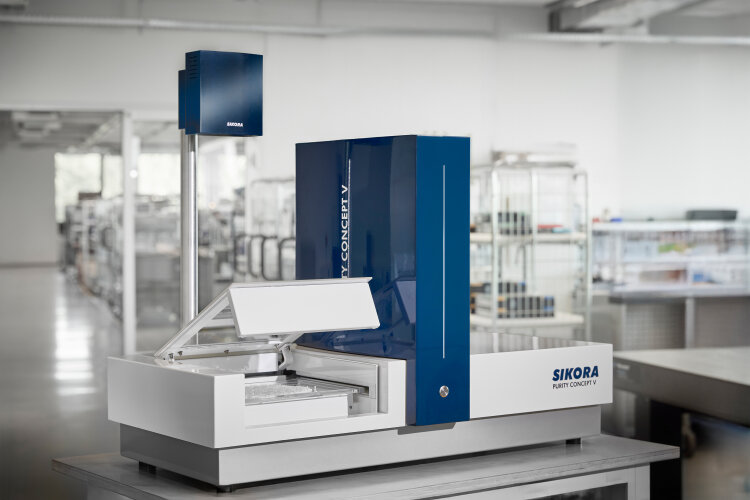 PURITY CONCEPT V laboratory system for inspection and analysis of pellets, flakes and test plates