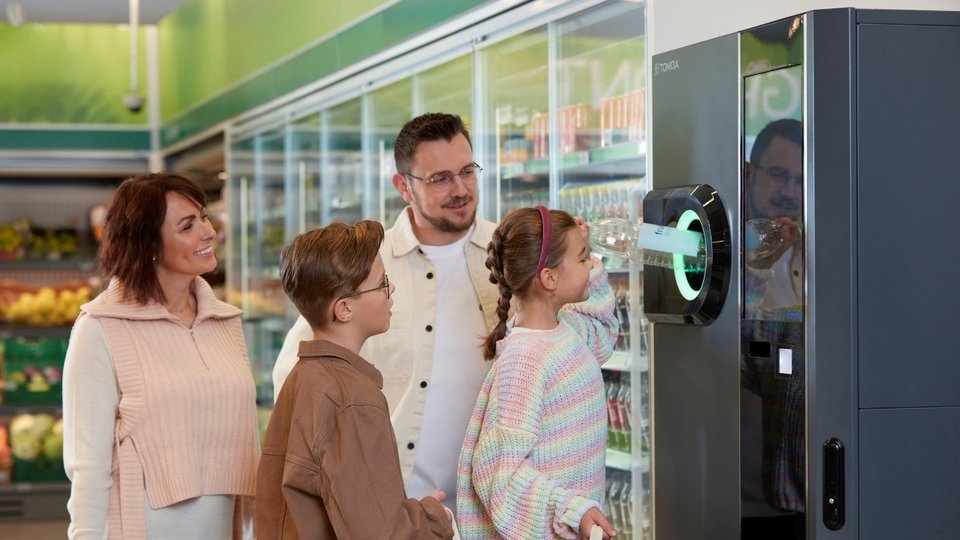 Deposit system: five million containers collected in Tomra machines