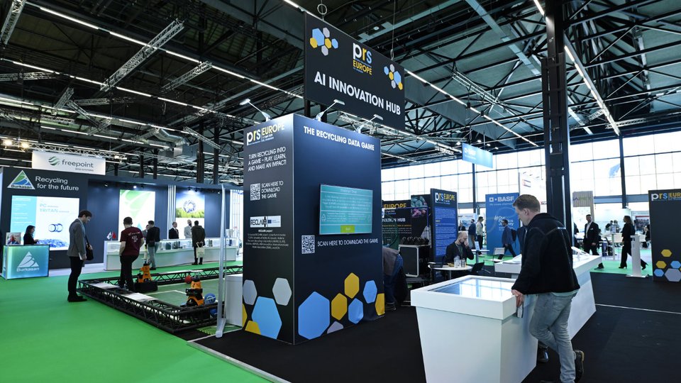 AI Innovation Hub at Plastics Recycling Show Europe 2026