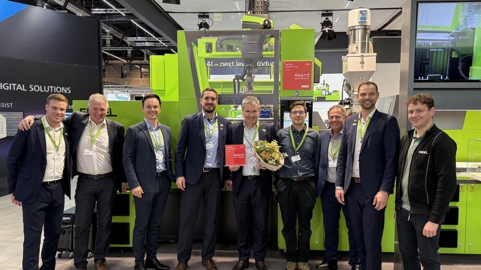 ENGEL honored at Swiss Plastics 2026 for autonomous injection moulding cell