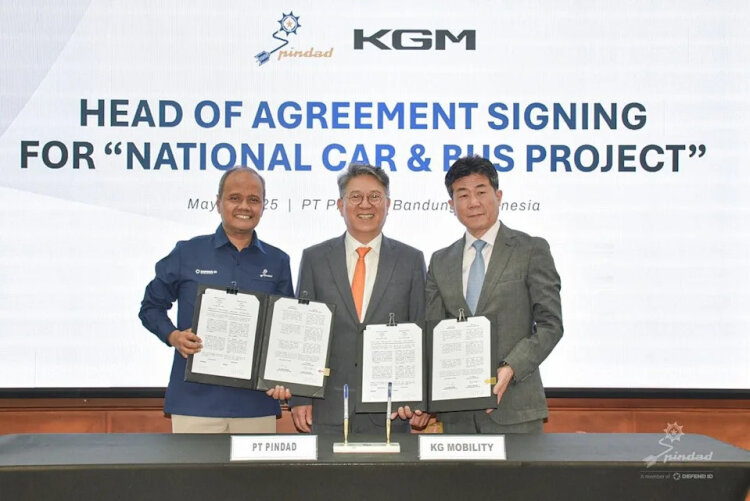 KG Mobility and PT Pindad have signed an agreement covering vehicle production for the Indonesian market.
