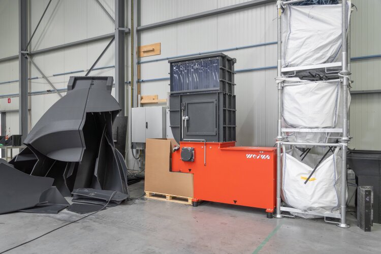 Weima WLK 4 plastics shredder