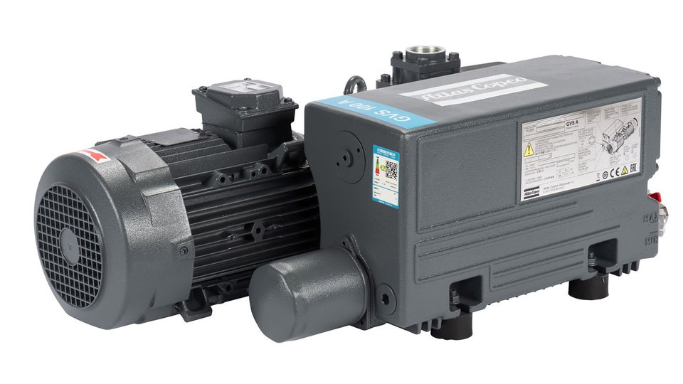 Atlas Copco GVS 100A vacuum pump in supporting carbon composite production