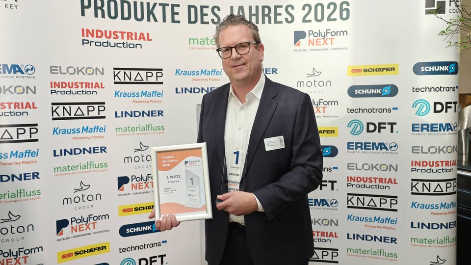 Arburg wins four Product of the Year 2026 awards