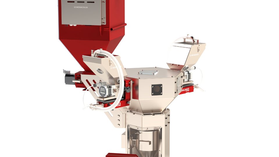 New Movacolor continuous loss-in-weight feeder for extrusion