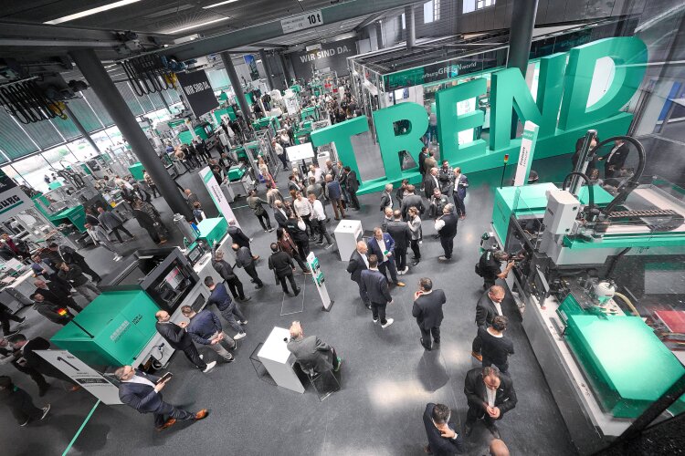 The electric Allrounder Trend series was one of the main highlights at Arburg Technology Days 2026, defining a new standard in injection moulding