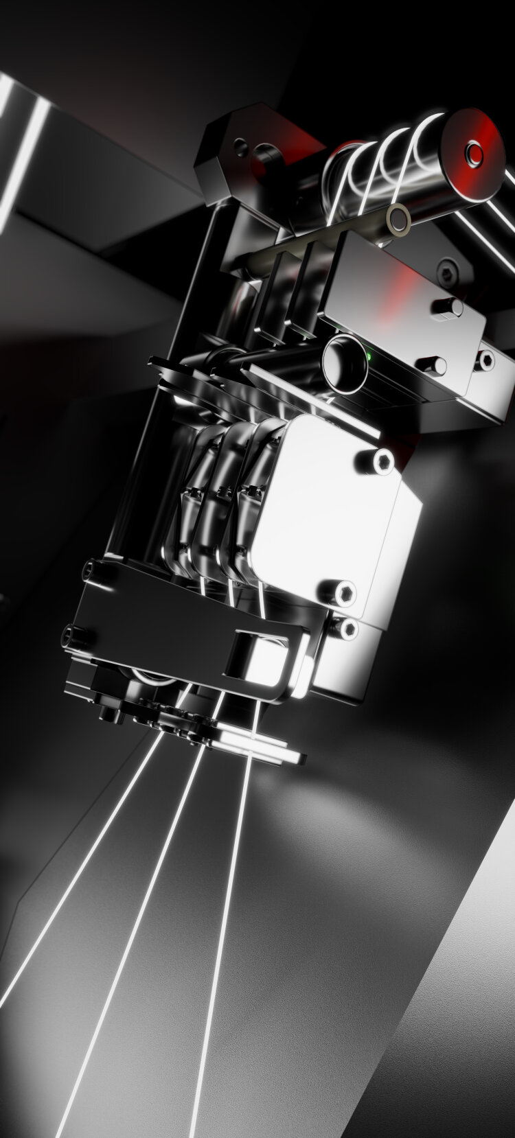Neumag’s FiberGuard BCF – an intelligent system combining sensors and software – measures yarn tension between the twisting and winding stages in real time.
