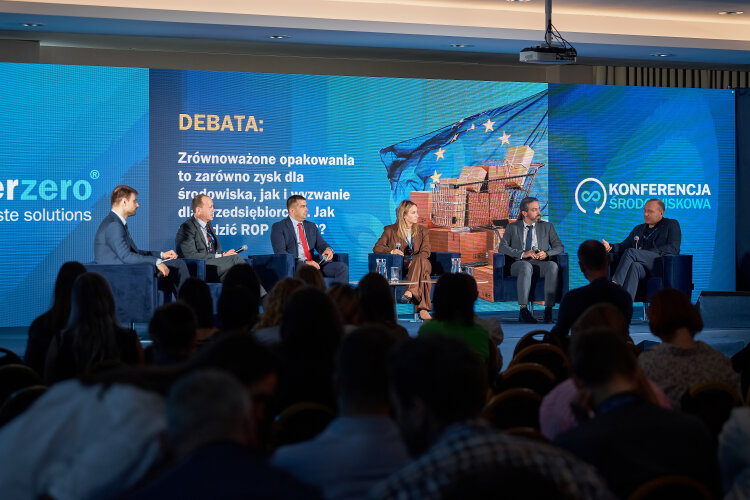 Discussion panel at the Interzero Environmental Conference 2026
