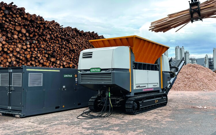 Live demonstrations: XR mobil-e and the new Power Core system in operation on the outdoor exhibition area