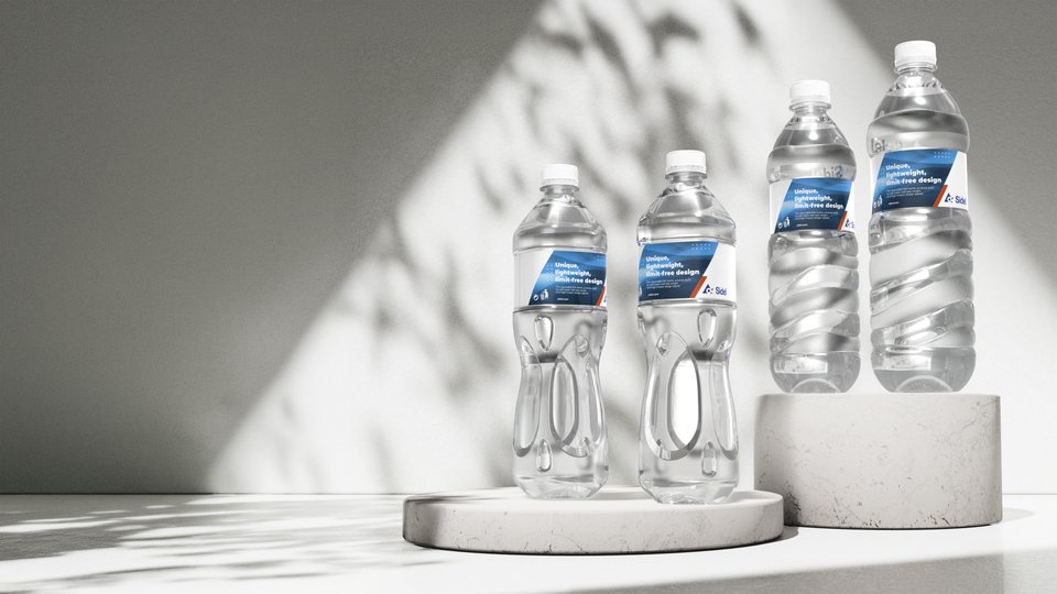 Sidel launches a returnable PET bottle for water