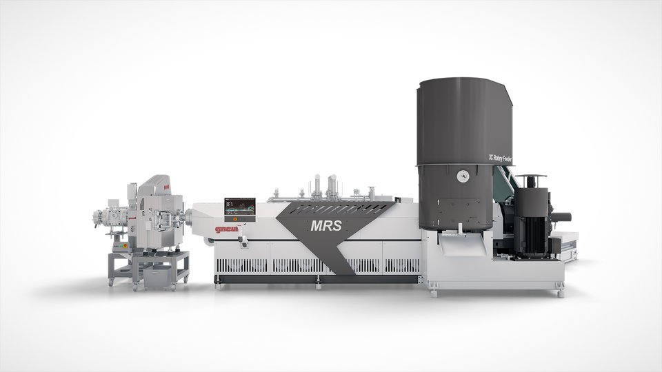 Retrofitting extrusion lines for recyclates according to Gneuss