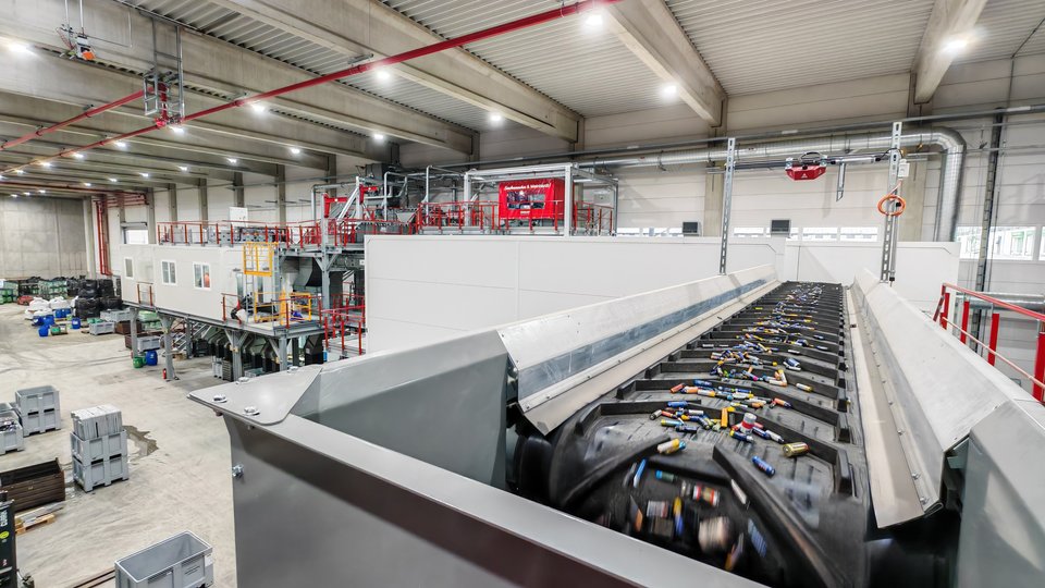 New battery sorting line in Ginsheim-Gustavsburg