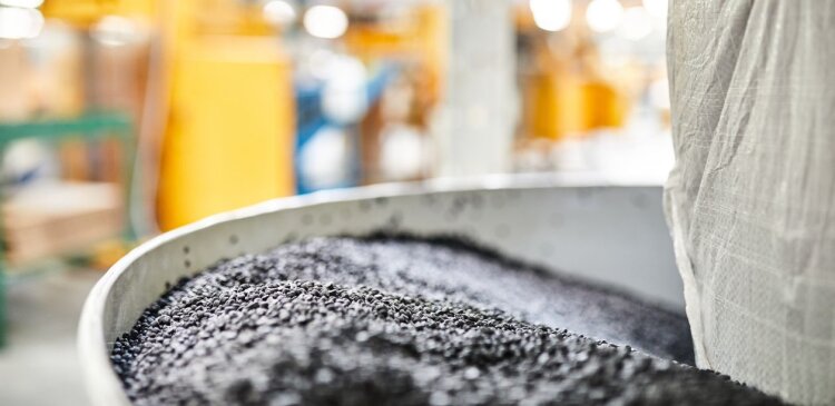 Recycled granulate