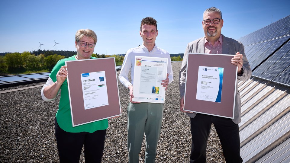 Arburg gains new sustainability certification for training