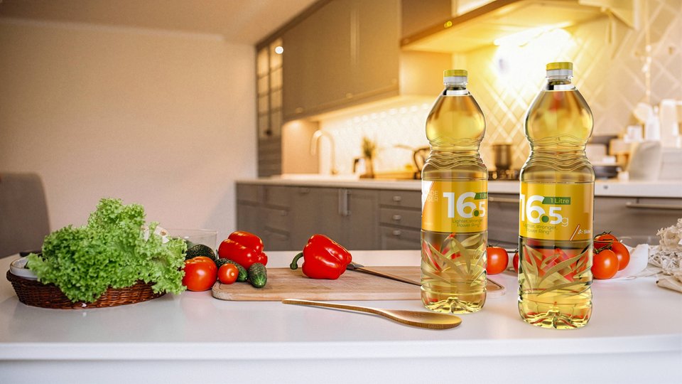 Sidel presents a lighter PET bottle for edible oils