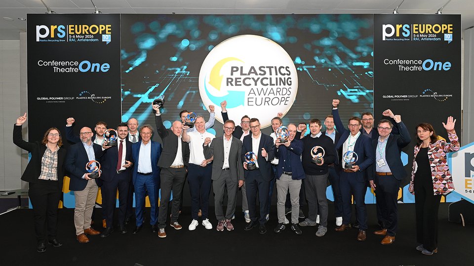 Plastics Recycling Awards Europe 2026 winners announced