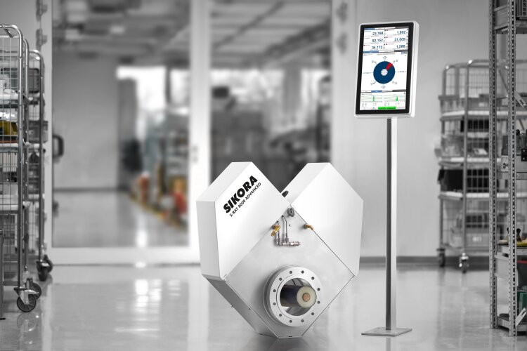The X-RAY 8000 Advanced is used for quality control in CV lines