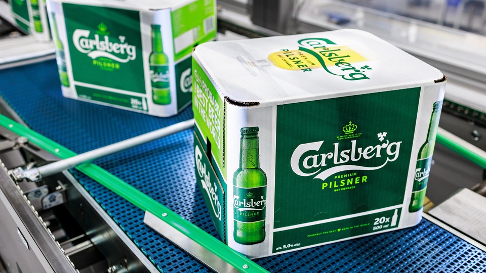DS Smith, KHS and Carlsberg produces a sustainable cardboard pack