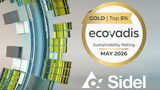 Sidel ze złotym medalem EcoVadis 2026