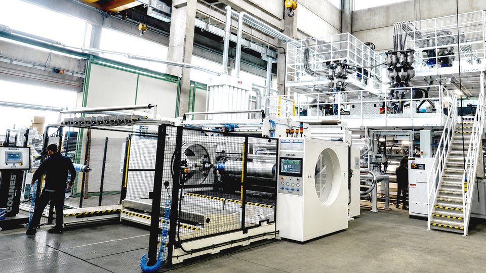 Colines to make 9-layer Polycast line available for trials