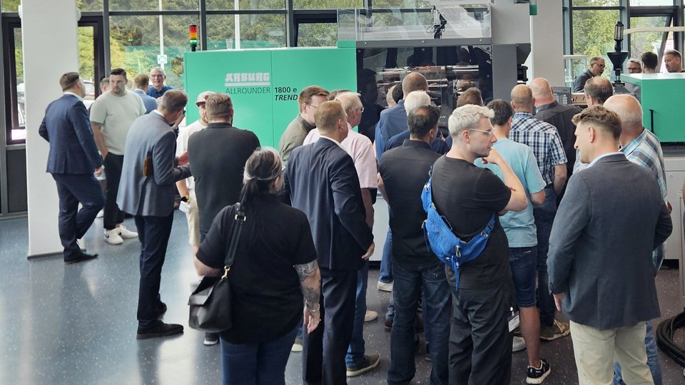 Arburg open days with the Allrounder Trend presentation