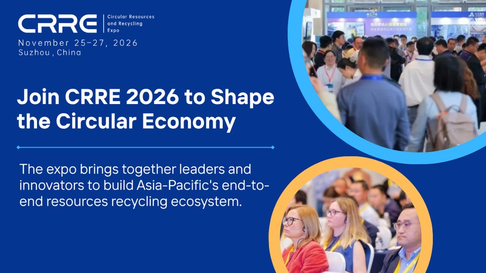 CRRE 2026 skoncentruje się na recyklingu surowców