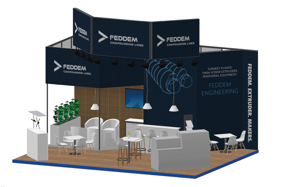 Feddem prezentuje nową koncepcję stoiska w hali A6, stoisko 6217