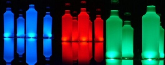 Iluminowane opakowania do piwa