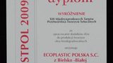 Wyróżnienie targów Plastpol dla firmy Ecoplastic Polska za technologię d2w