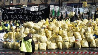 Sortownie odpadów w Polsc