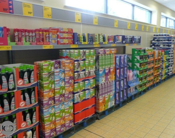 Shelf Ready Packaging, opakowania gotowe na półkę