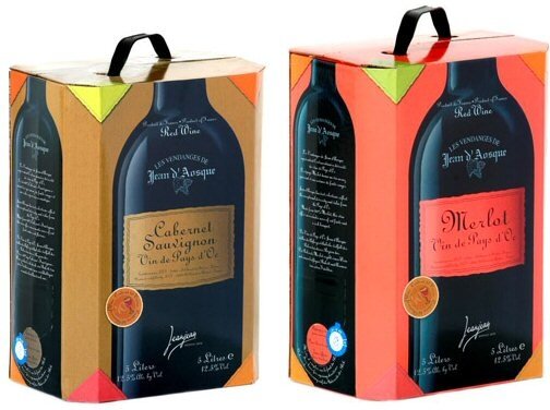 Innowacja: wino w opakowaniach Bag in box