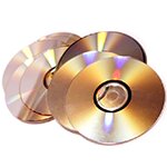 Obudowy telewizorów ze zużytych płyt CD