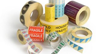 Self-adhesive labels have