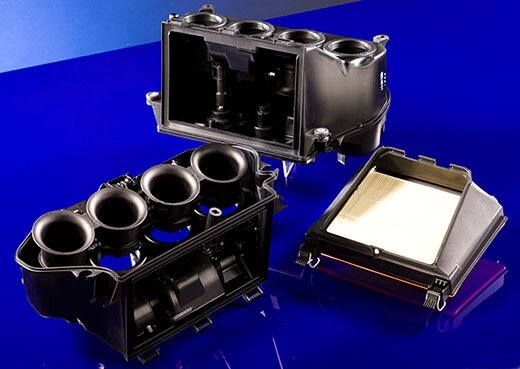 Airbox z tworzywa sztucznego dla motocykli