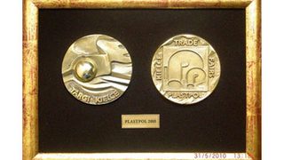 Medal targów Plastpol dla