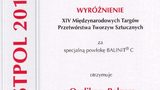Wyróżnienie targów Plastpol dla firmy Oerlikon Blazers