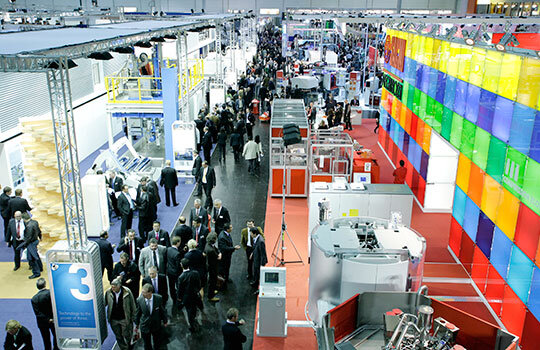Before the trade fair K 2010 in Düsseldorf