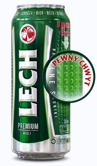 Nowe opakowanie Lecha w technologii Skin Tech