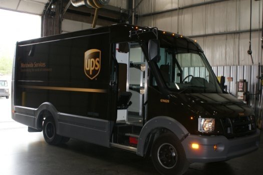 UPS testuje samochody z tworzywa sztucznego