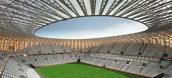 Tworzywa Bayera na stadionie w Gdańsku