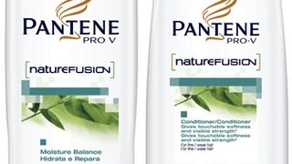 Eco-plastic shampoo bottl